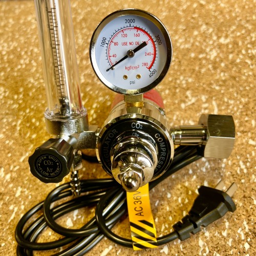 Редуктор Ar/CO2 с подогревателем 36В