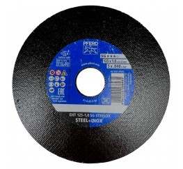 Круг відрізний по металу PFERD STEELOX d125*1,0*22,2