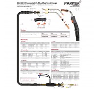 Зварювальний пальник Parker DGB 501W 5m