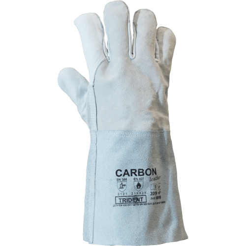 Перчатки краги для сварки CARBON арт.8610 р.11