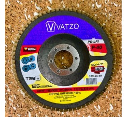 КЛТ Vatzo Т29 125*22 цирконієвий 100% Р 40