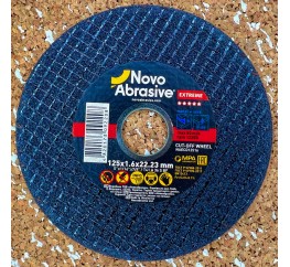 Круг відрізний для металу NovoAbrasive Extreme 41 14А 125 1,6 22,23
